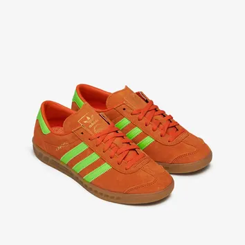 Кеди Жіночі Adidas Hamburg Orange Solar Green Gum IH5460