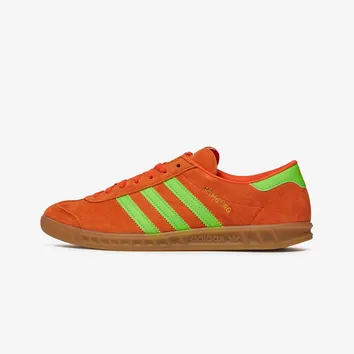 Кеди Жіночі Adidas Hamburg Orange Solar Green Gum IH5460