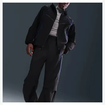 Штани Чоловічі Nike Tech Dri-FIT Woven Color-Block Oversized Pants Black IH8466-010
