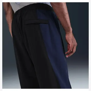 Штани Чоловічі Nike Tech Dri-FIT Woven Color-Block Oversized Pants Black IH8466-010