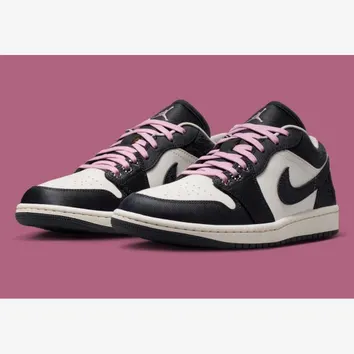 Кеди Жіночі Jordan 1 Low SE Black/Pink II0595-001