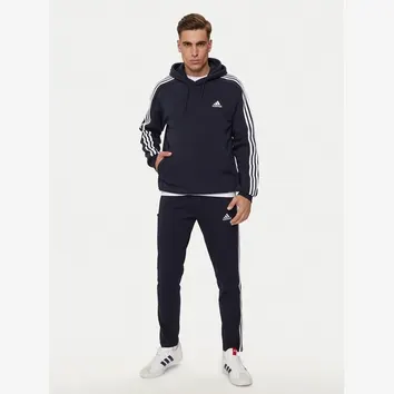 Худі Чоловіче Adidas Hooded Sweatshirt Sportswear Essentials Fleece 3-Stripes IJ6473