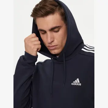 Худі Чоловіче Adidas Hooded Sweatshirt Sportswear Essentials Fleece 3-Stripes IJ6473
