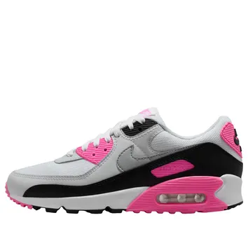 Кросівки Чоловічі Nike Air Max 90 White/Pink Glow/Black/Wolf Grey IM4613-100