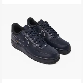 Кросівки Чоловічі Nike Air Force 1 Low Cordura Dark Obsidian/Black/Metallic Silver IM6001-475