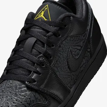 Кроссовки Мужские Jordan 1 Low Black IM6568-010