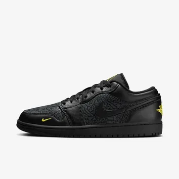 Кроссовки Мужские Jordan 1 Low Black IM6568-010