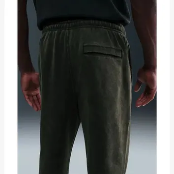 Спортивный костюм Мужской Nike Washed Cuffed fleece Green IQ1218-355_IQ1219-355