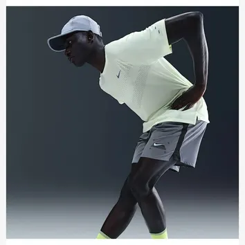 Шорти Чоловічі Nike Challenger Grid Shorts Black/Grey IQ3477-065