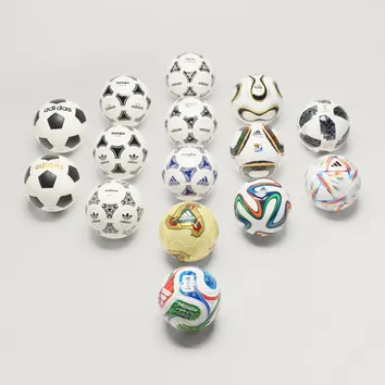 Мʼяч Чоловічий Adidas Fifa World Cup 26 Historical Mini Ball Set JN2093