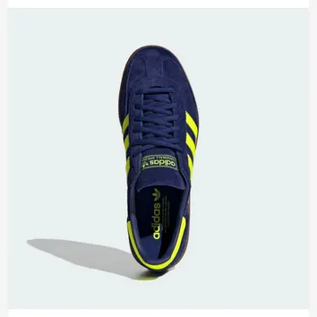 Кеди Чоловічі adidas Handball Spezial Victory Blue/Solar Yellow/Gold Metallic JR3845
