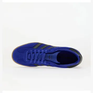 Кеди Чоловічі adidas Gazelle Indoor Lucid Blue/Core Black/Gold Metallic JR6302
