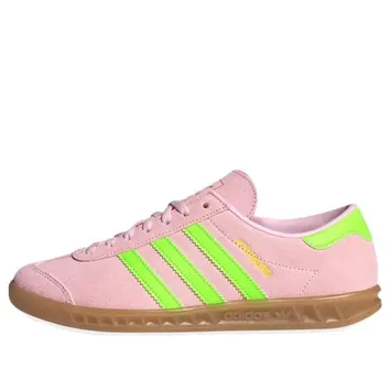 Кеди Чоловічі adidas Hamburg Clear Pink Solar Green JS0683