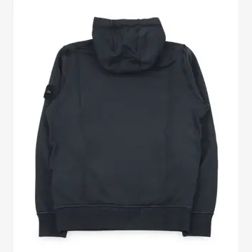 Худі чоловіче Stone Island Logo Patch Blue