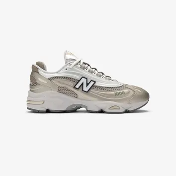 Кросівки Чоловічі New Balance 1000 Arid Stone/Light Silver Metallic/Dark Alpine Green M1000N