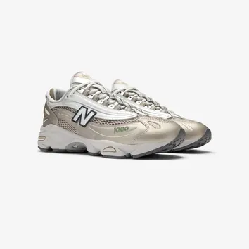 Кросівки Чоловічі New Balance 1000 Arid Stone/Light Silver Metallic/Dark Alpine Green M1000N