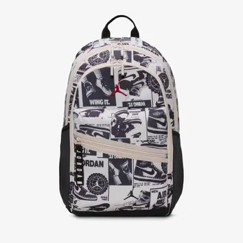 Jordan Backpack Patrol Monogram White