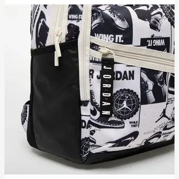 Jordan Backpack Patrol Monogram White