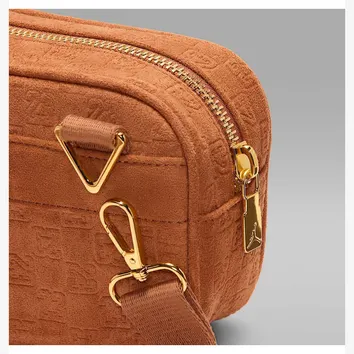 Сумка Jordan Jam Suede Monogram Camera Brown MA9207-X6X