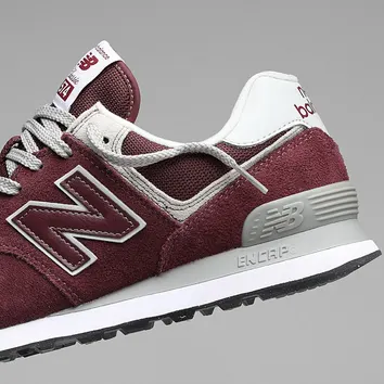 Кросівки Чоловічі New Balance 574 Burgundy ML574EVM