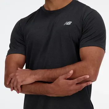 Футболка Чоловіча New Balance Athletics T-Shirt Black MT41253BK