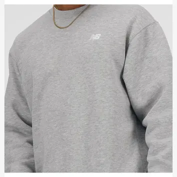 Світшот Чоловічий New Balance Sport Essentials Fleece Crew Grey MT41510-AG