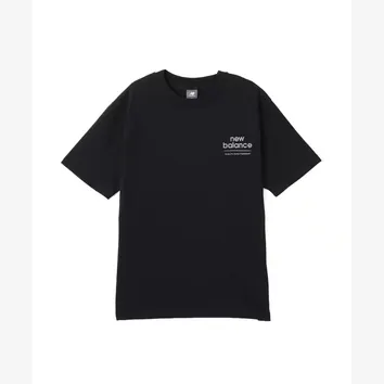 Футболка Чоловіча New Balance Shoes Sketch S/S T Shirt Black MT51674BK