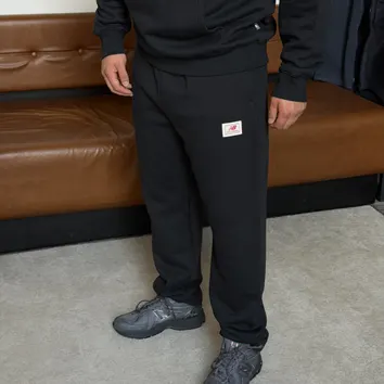 Спортивний костюм чоловічий New Balance Label Black MT53804BK__MP53802BK