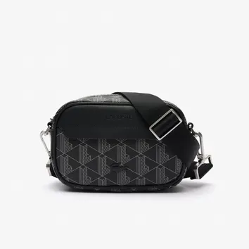 Сумка Lacoste The Blend Monogram Noir Gris NH3650LX.H45