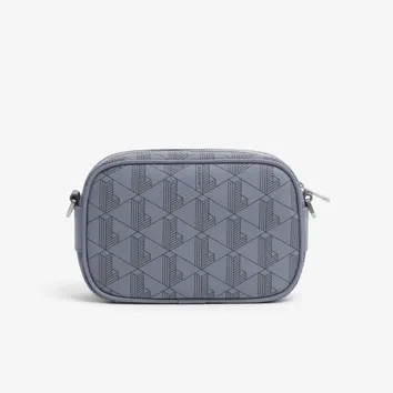 Сумка Lacoste The Blend Small Monogram Canvas Crossbody Bag Mono Folkstone Gray NH3650LX.T22