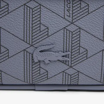 Сумка Lacoste The Blend Small Monogram Canvas Crossbody Bag Mono Folkstone Gray NH3650LX.T22