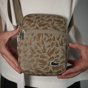 Сумка Lacoste Vertical Camera Bag Beige NH4102-C87