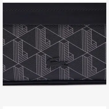 Сумка Lacoste The Blend Monogram Noir Gris NH4578LX.H45