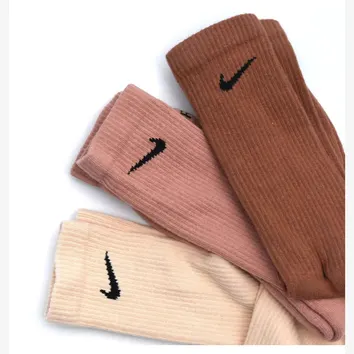 Шкарпетки Чоловічі Nike Everyday Plus Cushioned Training Crew Brown/Beige SX6888-914