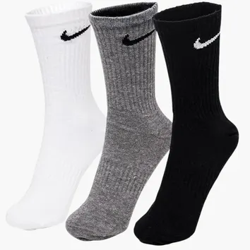 Шкарпетки Чоловічі Nike U NK EVERYDAY LTWT CREW 3PR SX7676-964