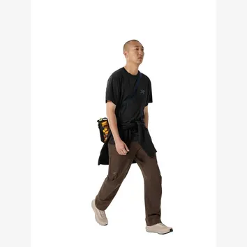 Футболка Чоловіча Arcteryx Kragg SL Cotton Black X00000953301