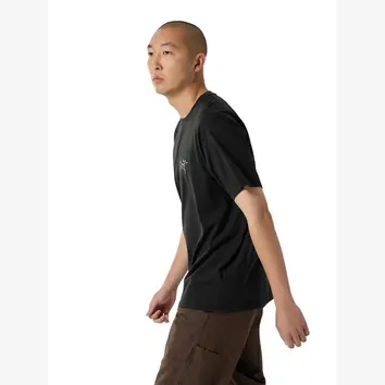 Футболка Чоловіча Arcteryx Kragg SL Cotton Black X00000953301