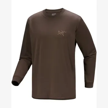 Футболка Чоловіча Arcteryx Kragg SL Cotton Shirt LS Carob X00000953606