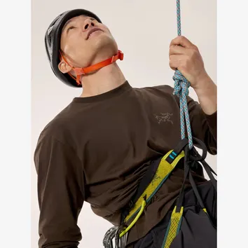 Футболка Чоловіча Arcteryx Kragg SL Cotton Shirt LS Carob X00000953606