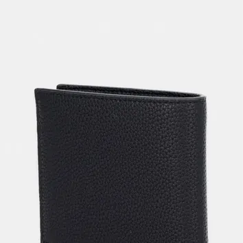 Гаманці Armani Exchange Bifold wallet in textured leather with multiple card slots Grey XM000168-AF12702-U8092
