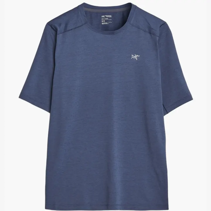 Футболка Чоловіча Arcteryx Cormac Crew Black Sapphire Heather Х000007664 Black Sapphire Heather