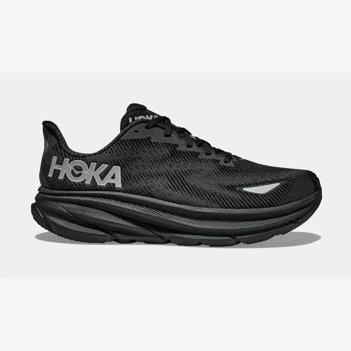 Кросівки Чоловічі Hoka Clifton 9 GTX Black/Black 1141470F / BBLC