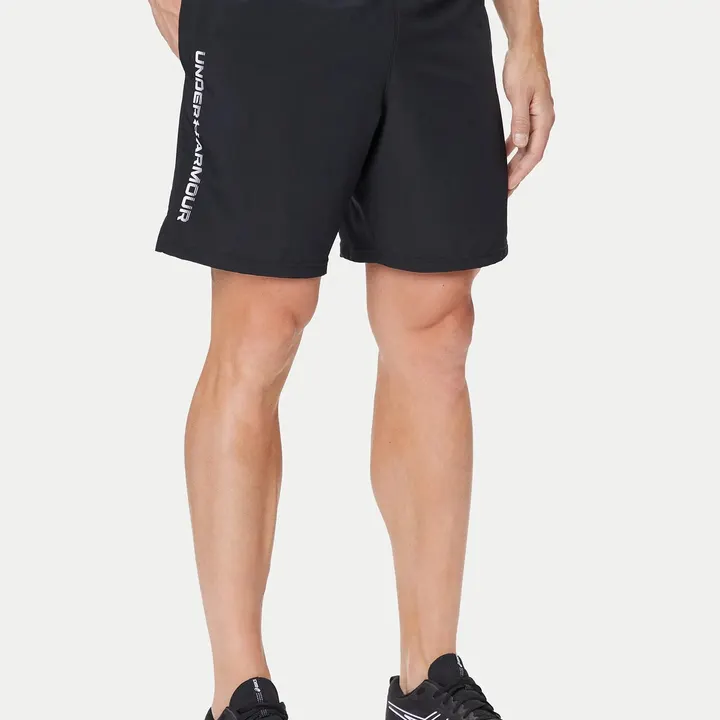 Шорти Чоловічі Under Armour Tech Woven Wordmark Shorts Black 1383356-001