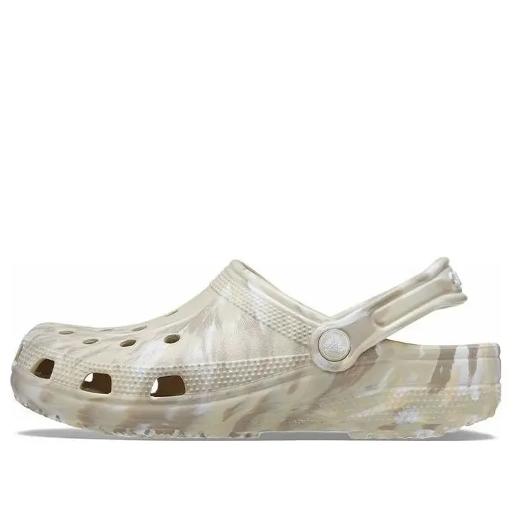 Шльопанці Чоловічі Crocs Classic Marbled Clog Bone/Multi 206867-2Y3