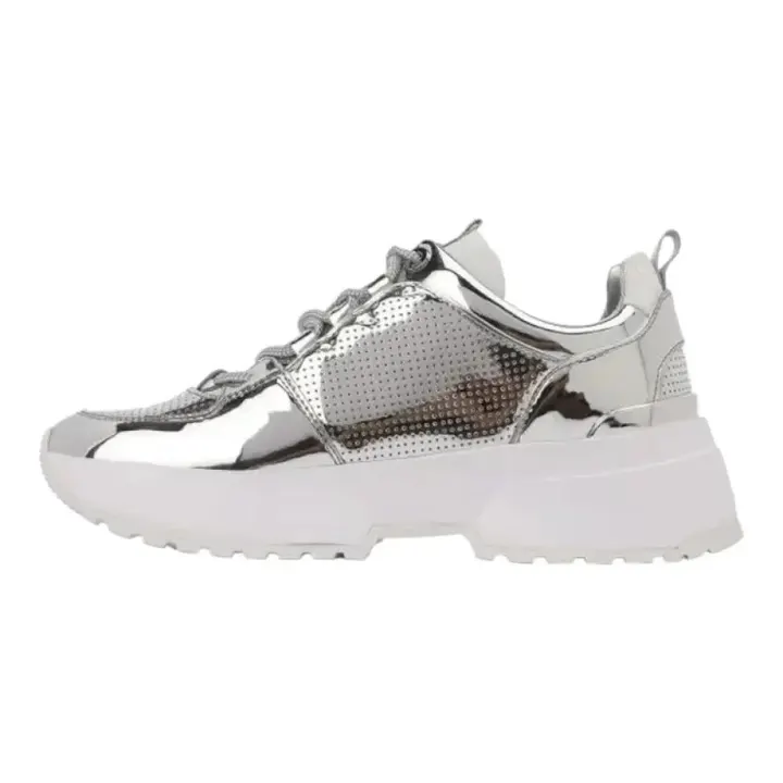 Кросівки Жіночі Michael Kors Cosmo Trainer Metallic 43S9CSFS1M