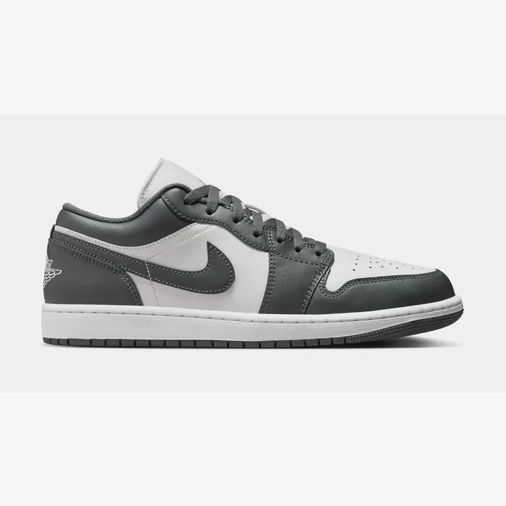 Кросівки Чоловічі Air Jordan 1 Low Iron Grey/Summit White 553558-044