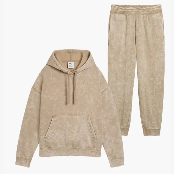 Спортивний костюм Жіночий Puma Elevated Essentials Beige 688104-55__688103-55