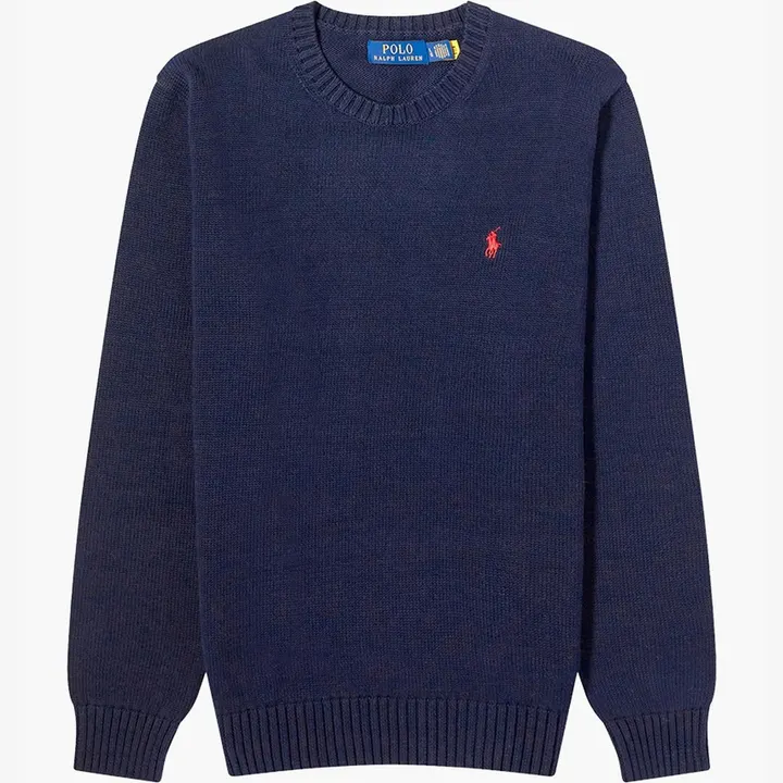 Светр Чоловічий Polo Ralph Lauren Classic Knitted Sweater Blue 710810846001