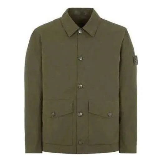 Куртка Чоловіча Stone Island Ghost Ventile 2 Pocket Jacket Military Green 7815437F1 V0054