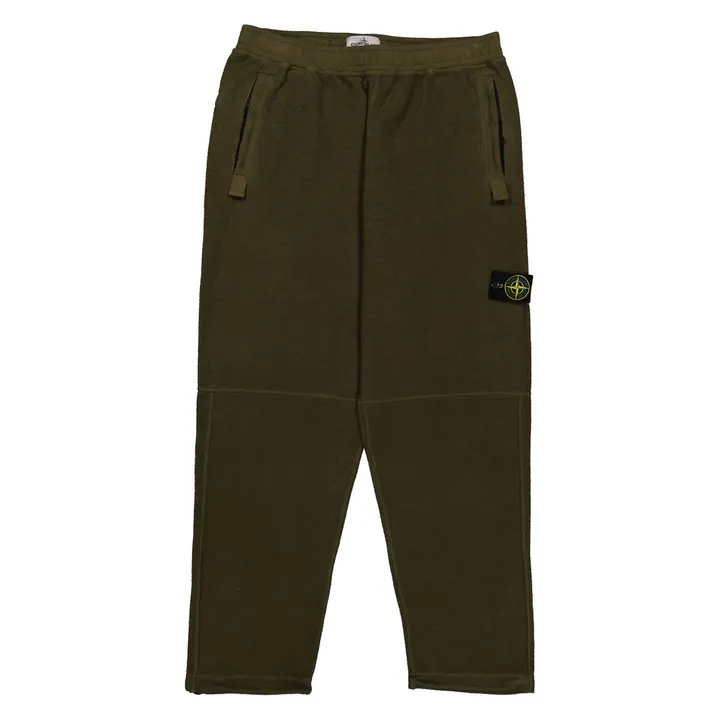 Штани Чоловічі Stone Island Compass-Badge Fleece Trousers Olive 791560854 V0058